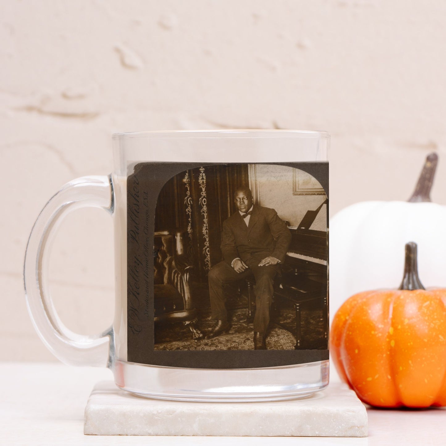 Jack Johnson African American Boxer Mug Glass