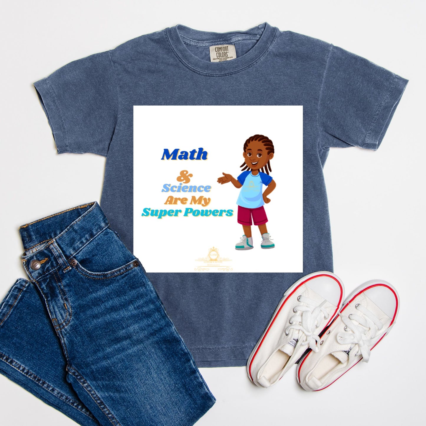 Kids African American Boys Comfort Color Youth Tee 9018