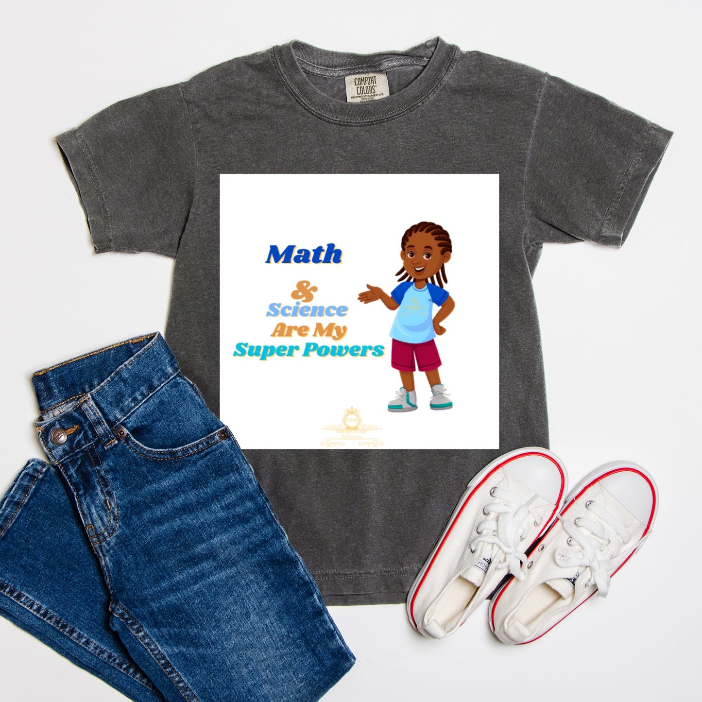 Kids African American Boys Comfort Color Youth Tee 9018