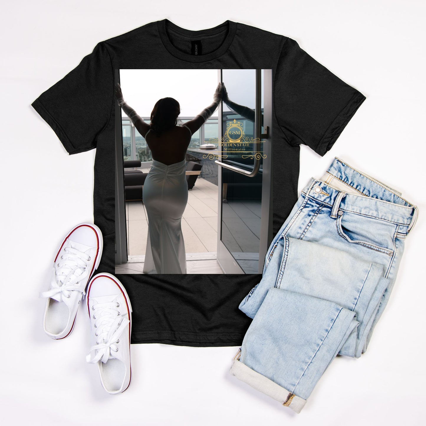 Golden State Millionaire Model Unisex Soft-style T-Shirt