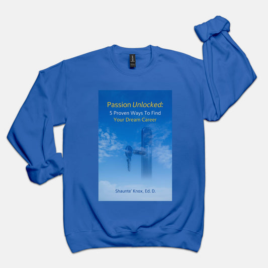 Passion Unlocked Book Unisex Crew Neck Sweatshirt Gildan 18000