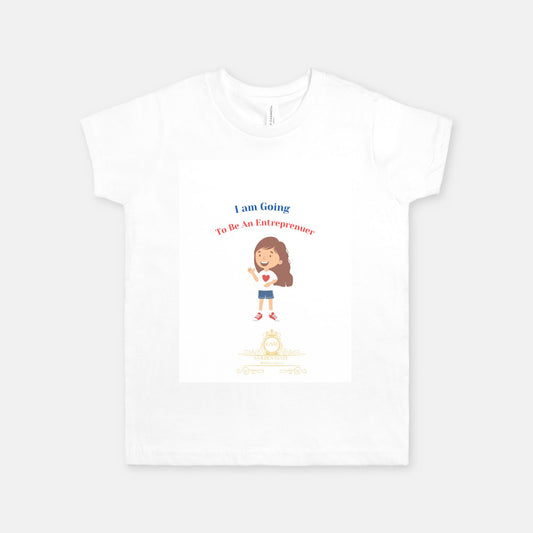 Kids Latina Entrepreneur Bella Canvas Youth Unisex Jersey Short Sleeve Tee 3001Y