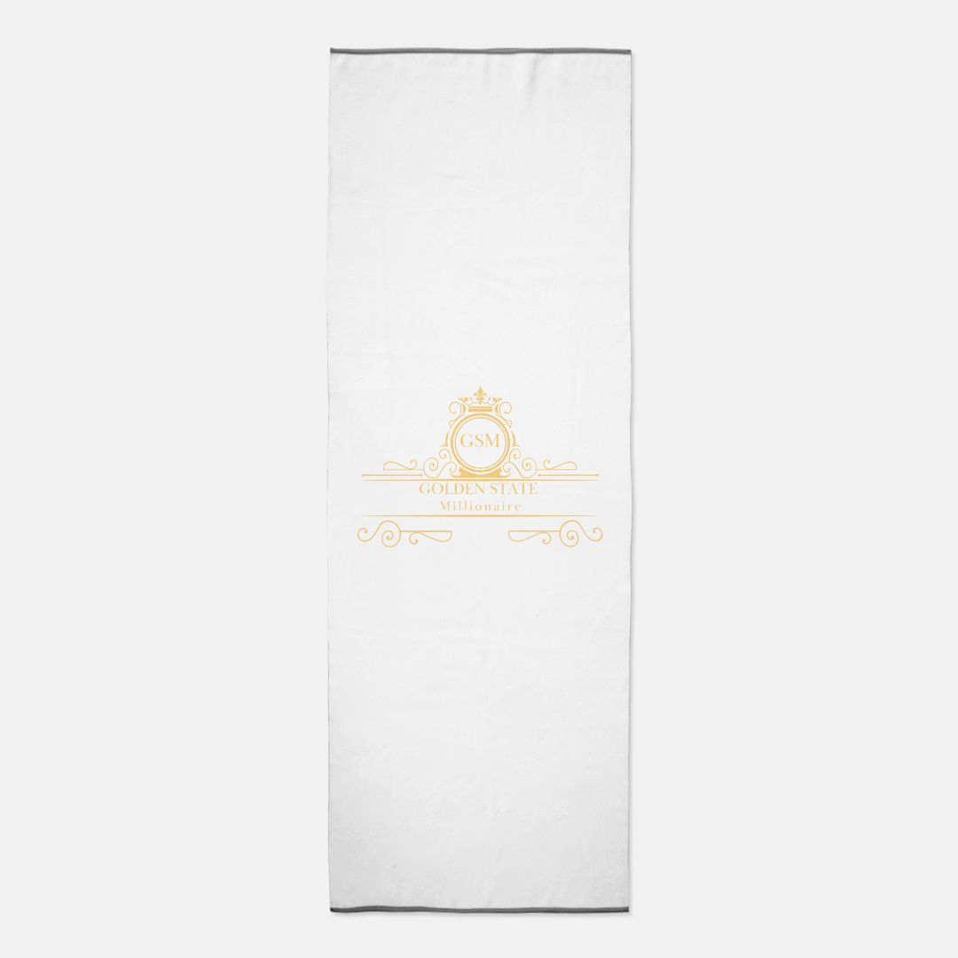 Golden State Millionaire Yoga Mat Towel