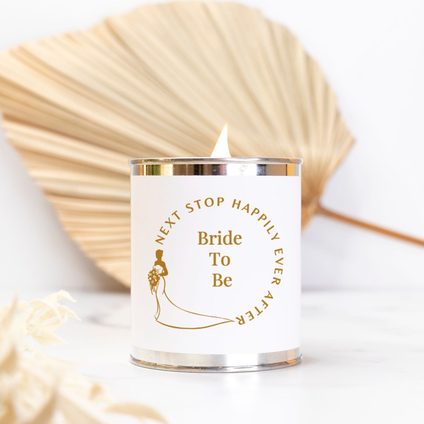 Wedding Candle Paint Can (Hand Poured 16 oz.)