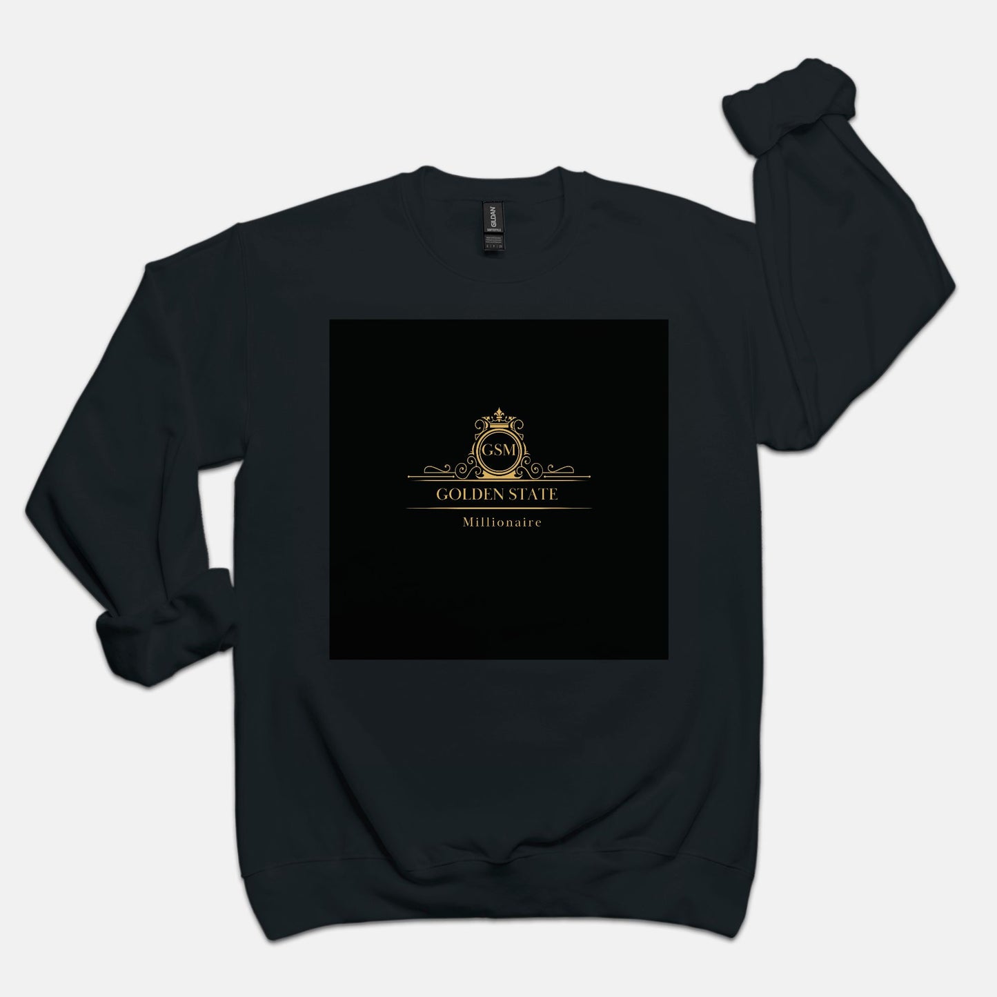 Golden State Unisex Millionaire Crew Neck Sweatshirt