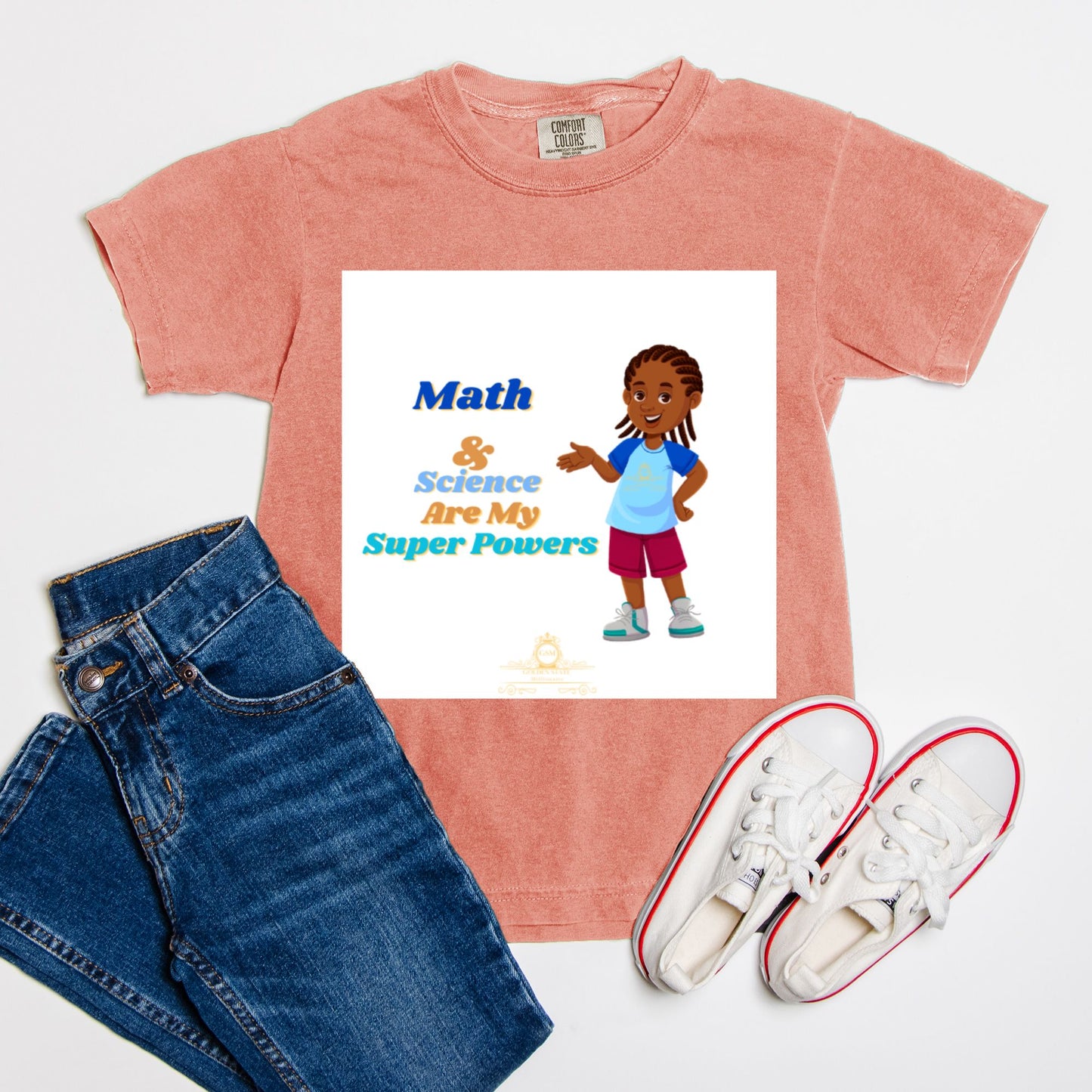 Kids African American Boys Comfort Color Youth Tee 9018
