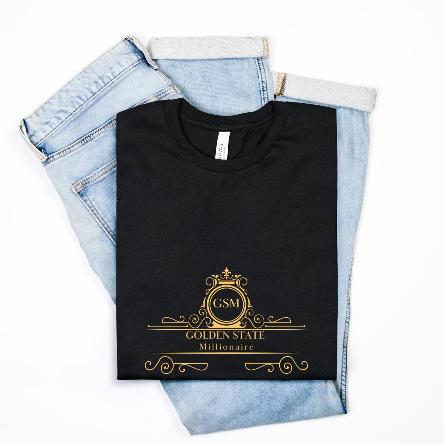 Golden State millionaire Bella Canvas Unisex Tee