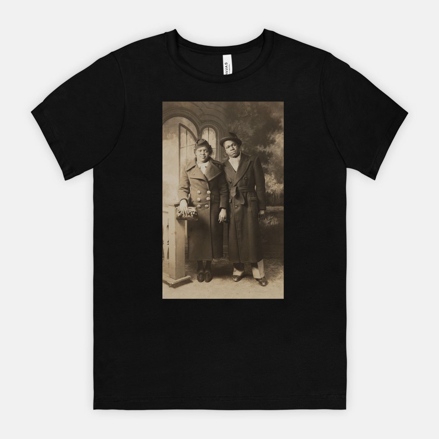 African American Couple Unisex Tee