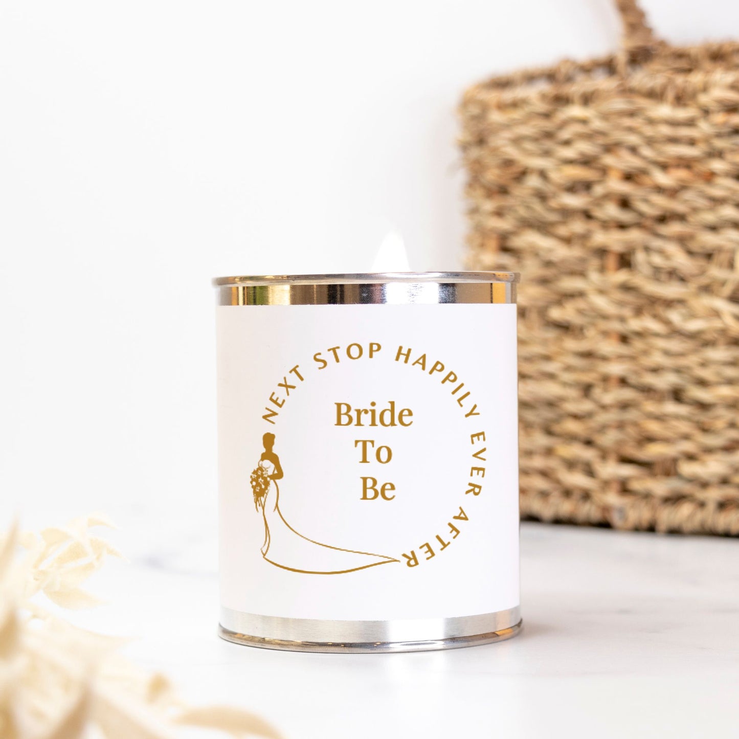 Wedding Candle Paint Can (Hand Poured 16 oz.)