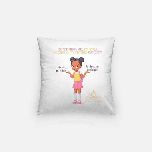 Kids African American Artisan Pillow Case 14 Inch