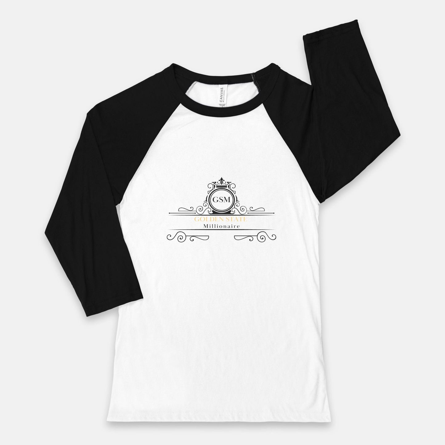 Golden State Millionaire Unisex Baseball T-Shirt