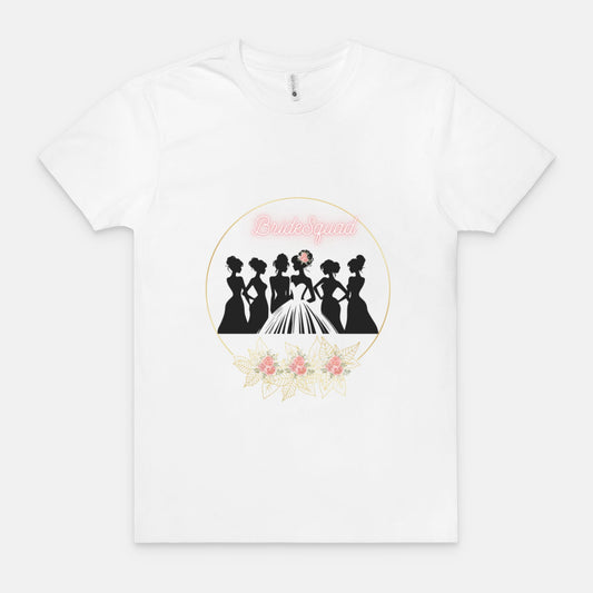 Wedding Bride Squad Bridesmaid Unisex Crew 6210