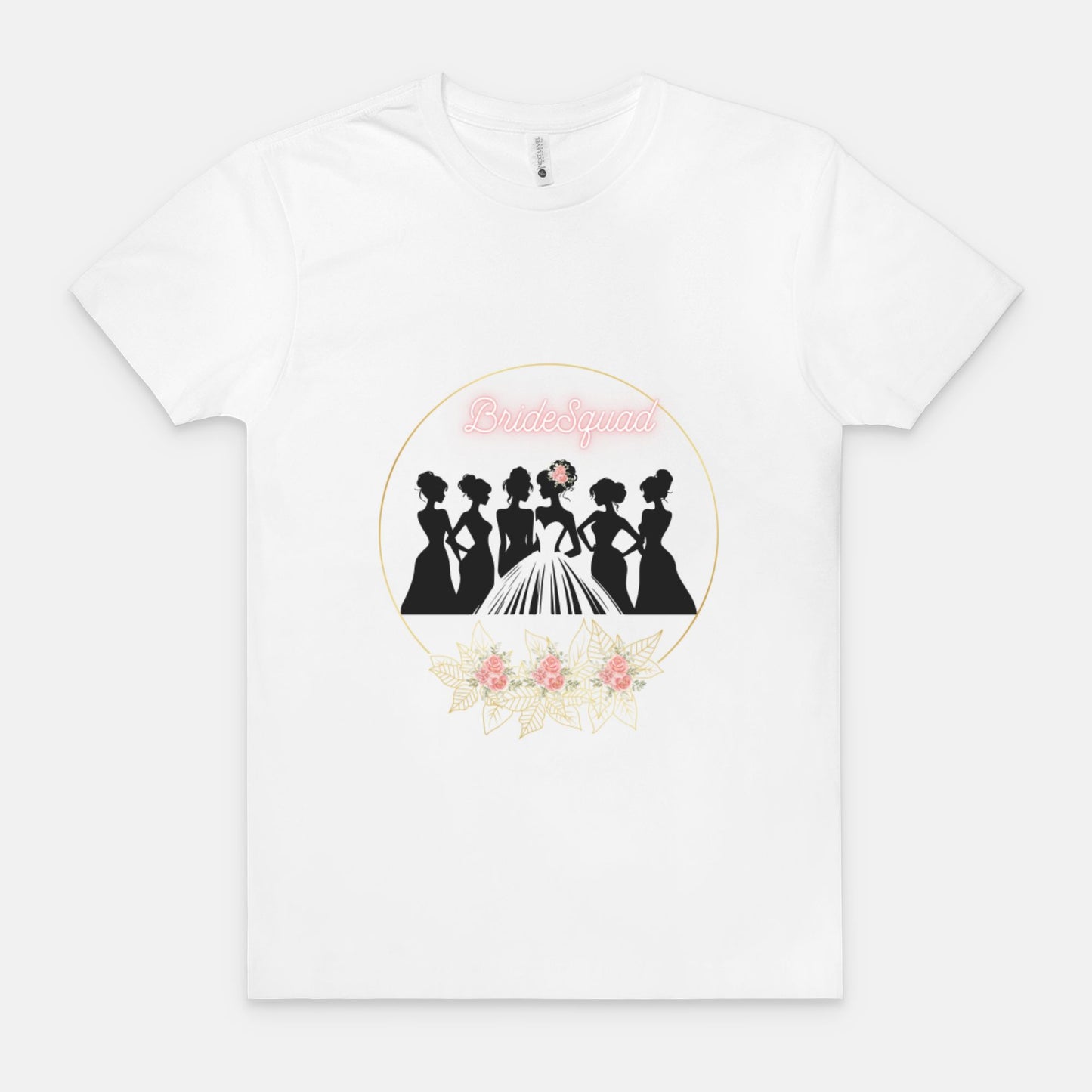 Wedding Bride Squad Bridesmaid Unisex Crew 6210