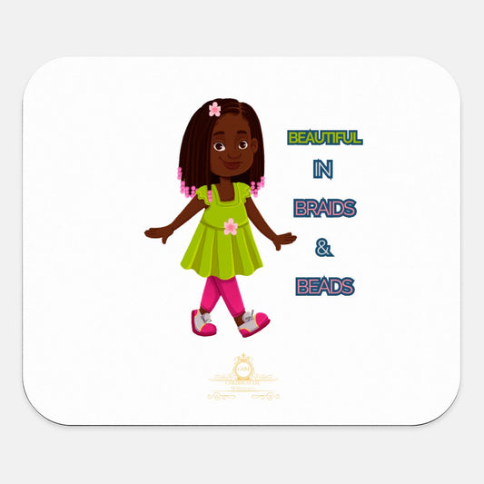 Kids, Braids & Beads Mouse Pad (Rectangle)