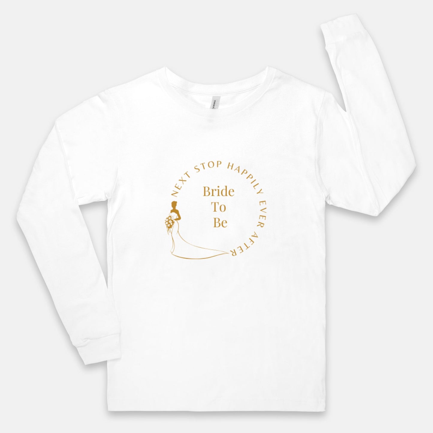 Wedding Bride To Be Unisex Jersey Long Sleeve Tee 3501