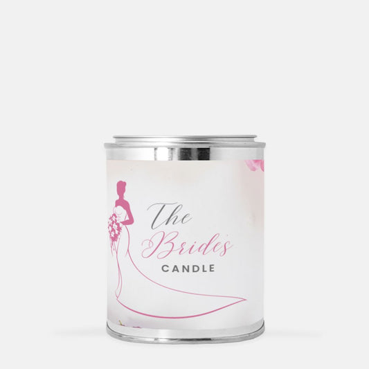 Wedding Bide's Candle Candle Paint Can (Hand Poured 16 oz.)