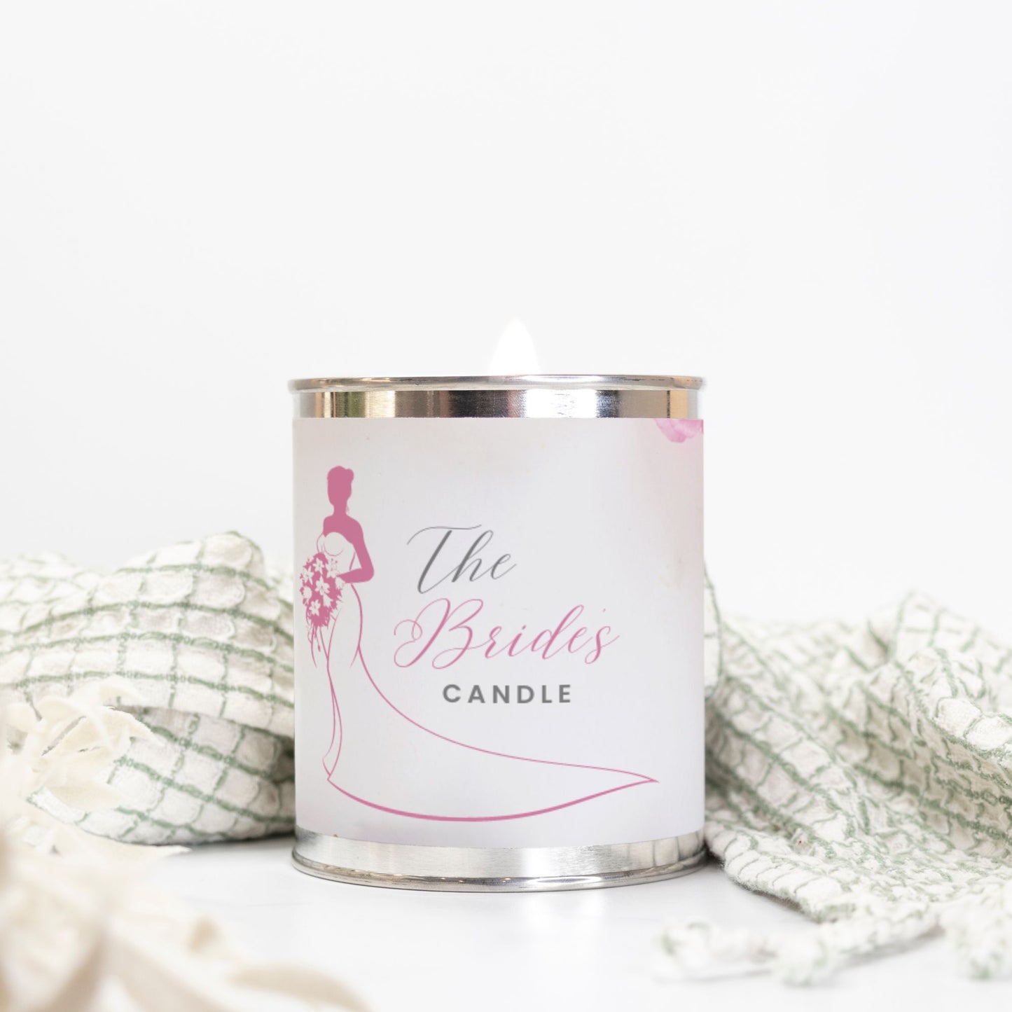 Wedding Bide's Candle Candle Paint Can (Hand Poured 16 oz.)
