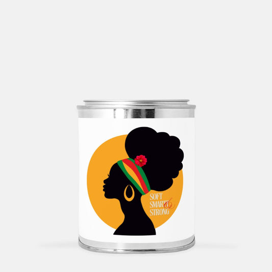 Soft,Smart & Strong Candle Paint Can (Hand Poured 16 oz.)