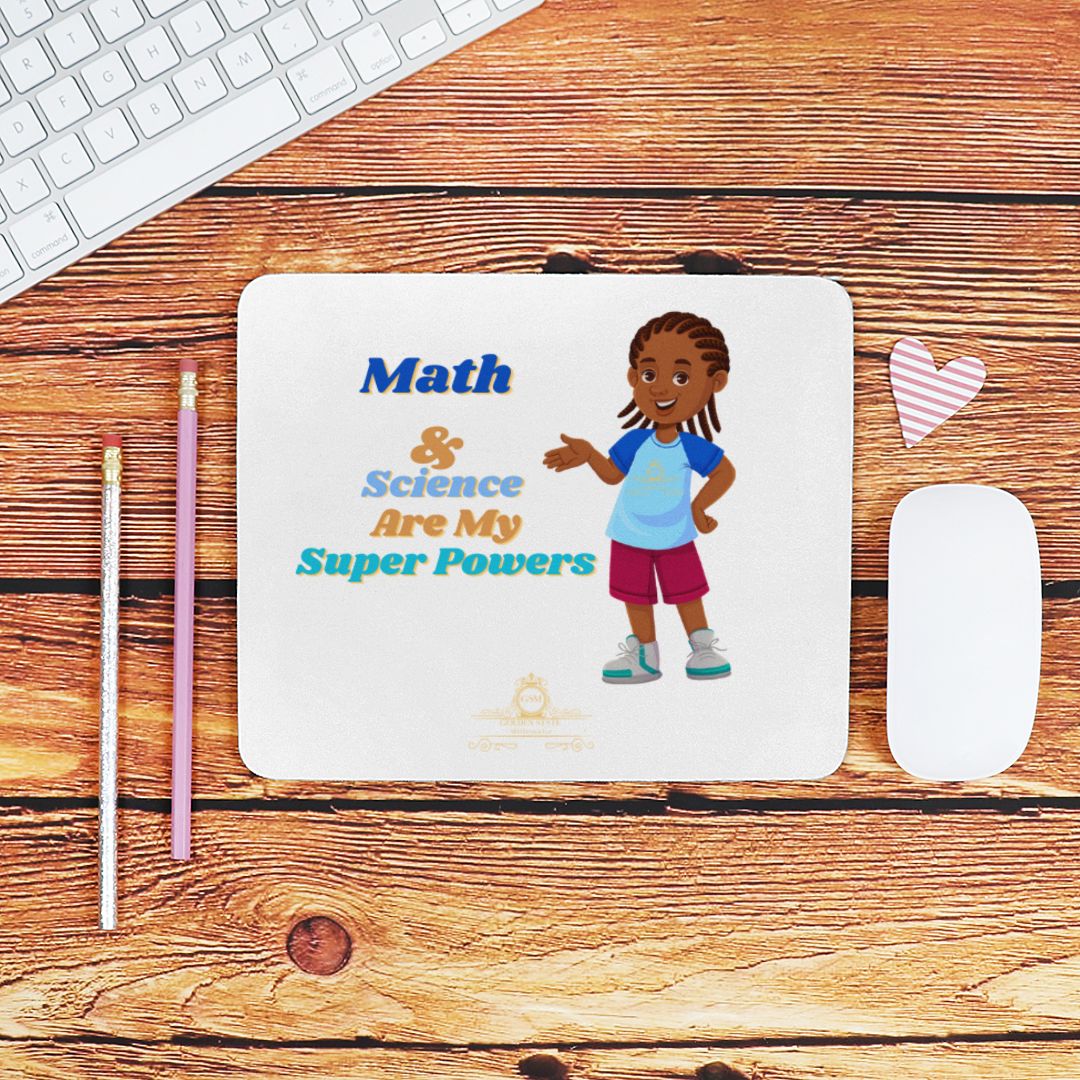 Kids African American Boy Mouse Pad (Rectangle)