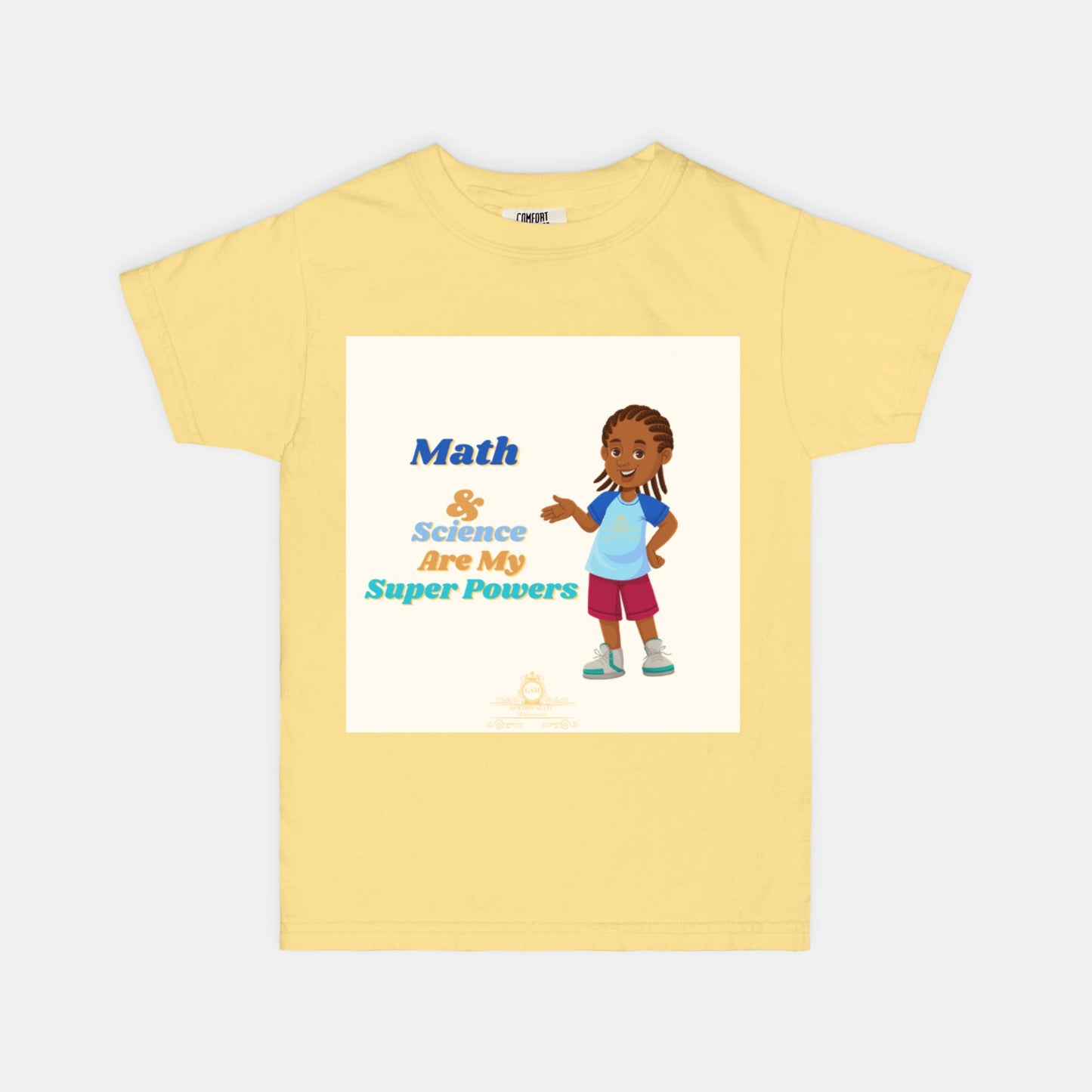 Kids African American Boys Comfort Color Youth Tee 9018