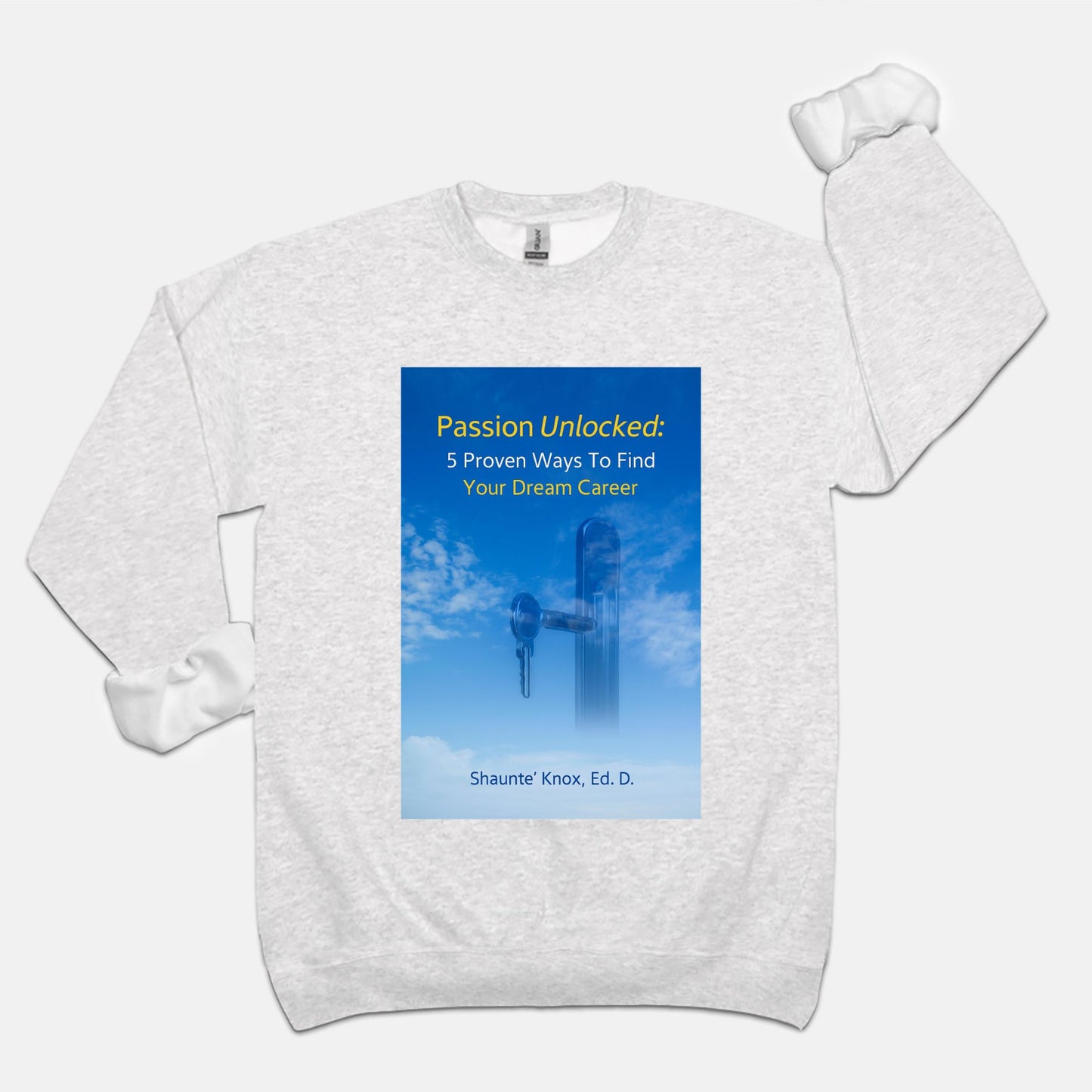 Passion Unlocked Book Unisex Crew Neck Sweatshirt Gildan 18000