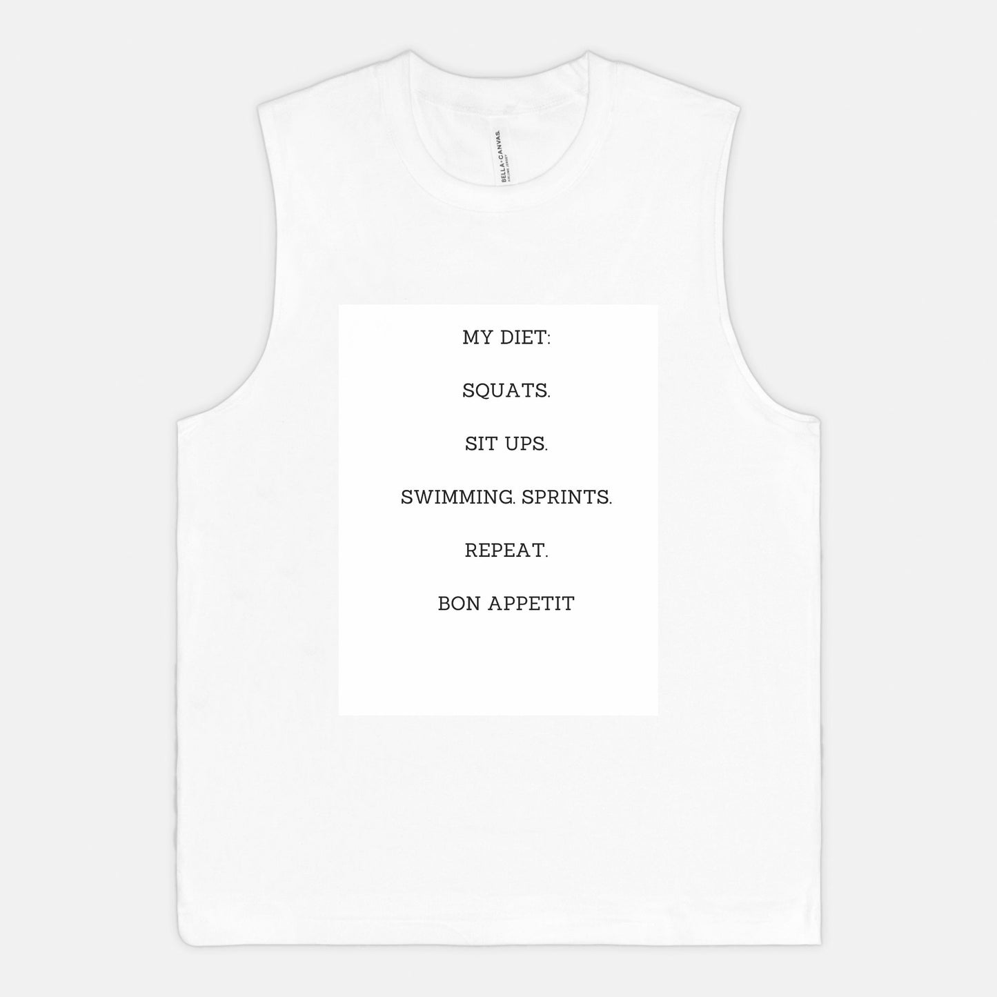 Gym Golden State Original Design Jersey Muscle Tank