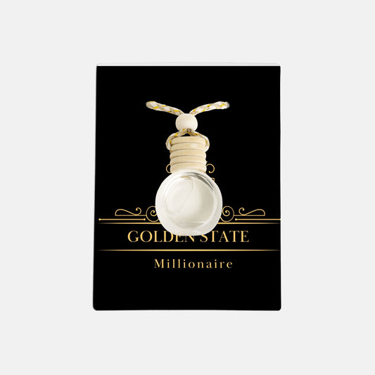 Golden State Millionaire Mood Diffuser - Round