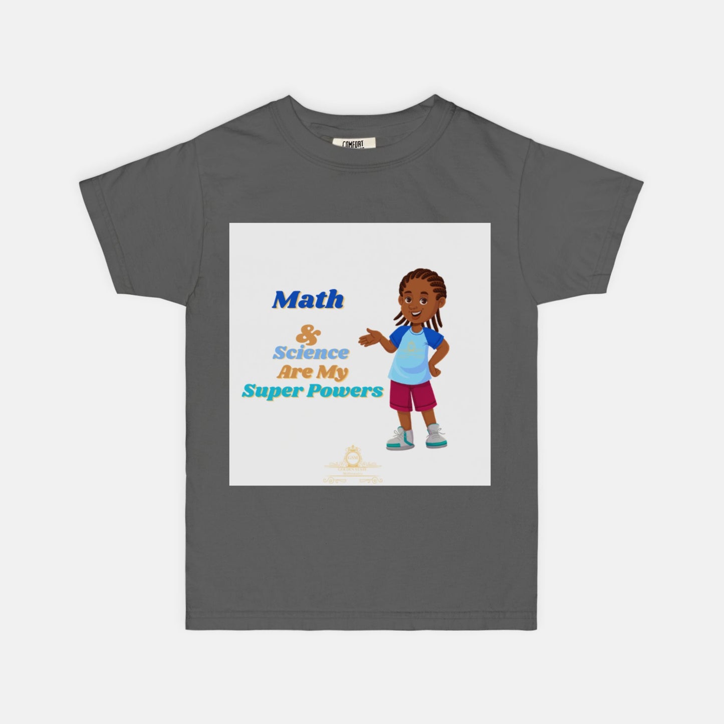 Kids African American Boys Comfort Color Youth Tee 9018