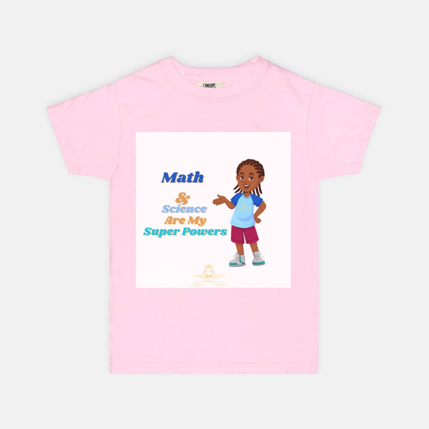 Kids African American Boys Comfort Color Youth Tee 9018