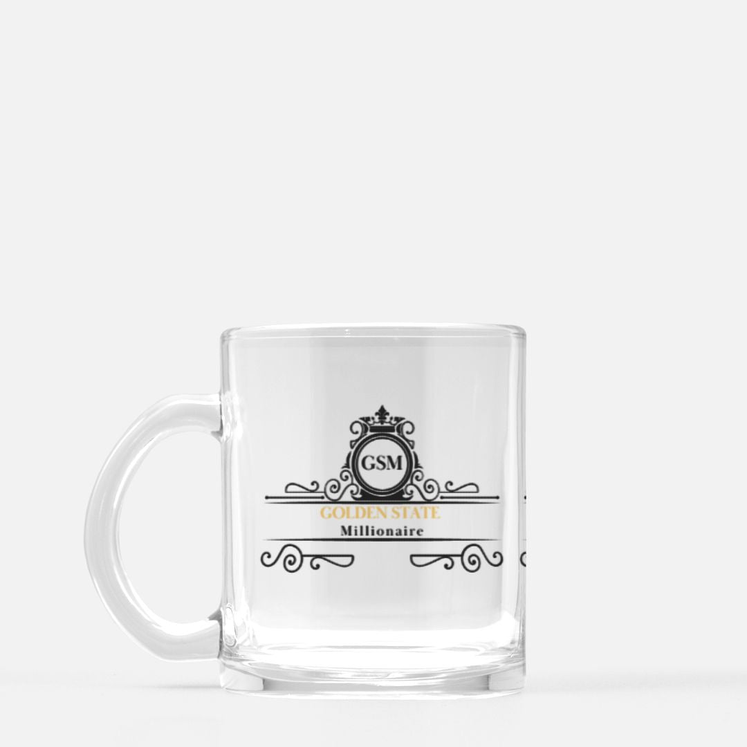 A Golden State Millionaire Glass Mug