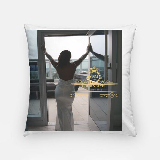 Golden State Millionaire Model Artisan Pillow Case 18 Inch