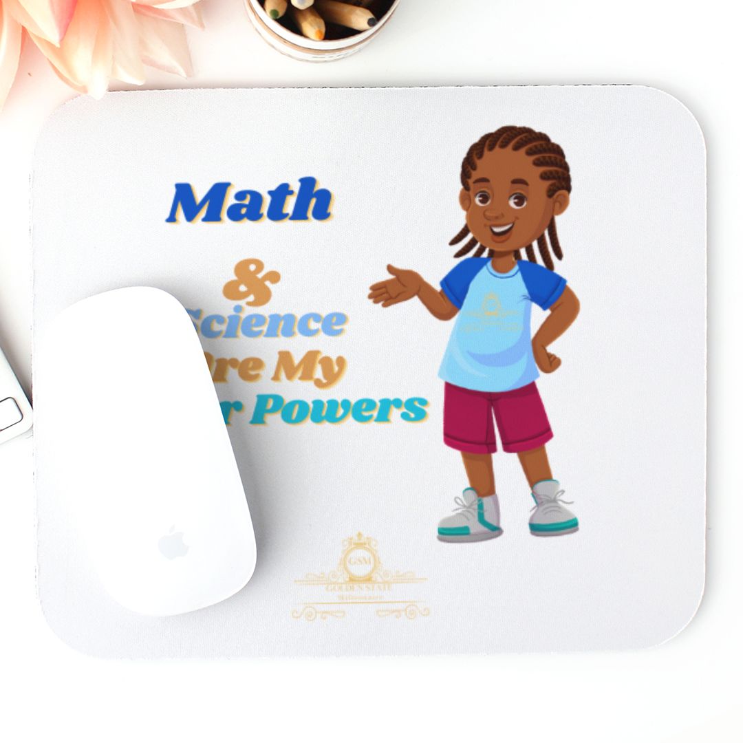 Kids African American Boy Mouse Pad (Rectangle)