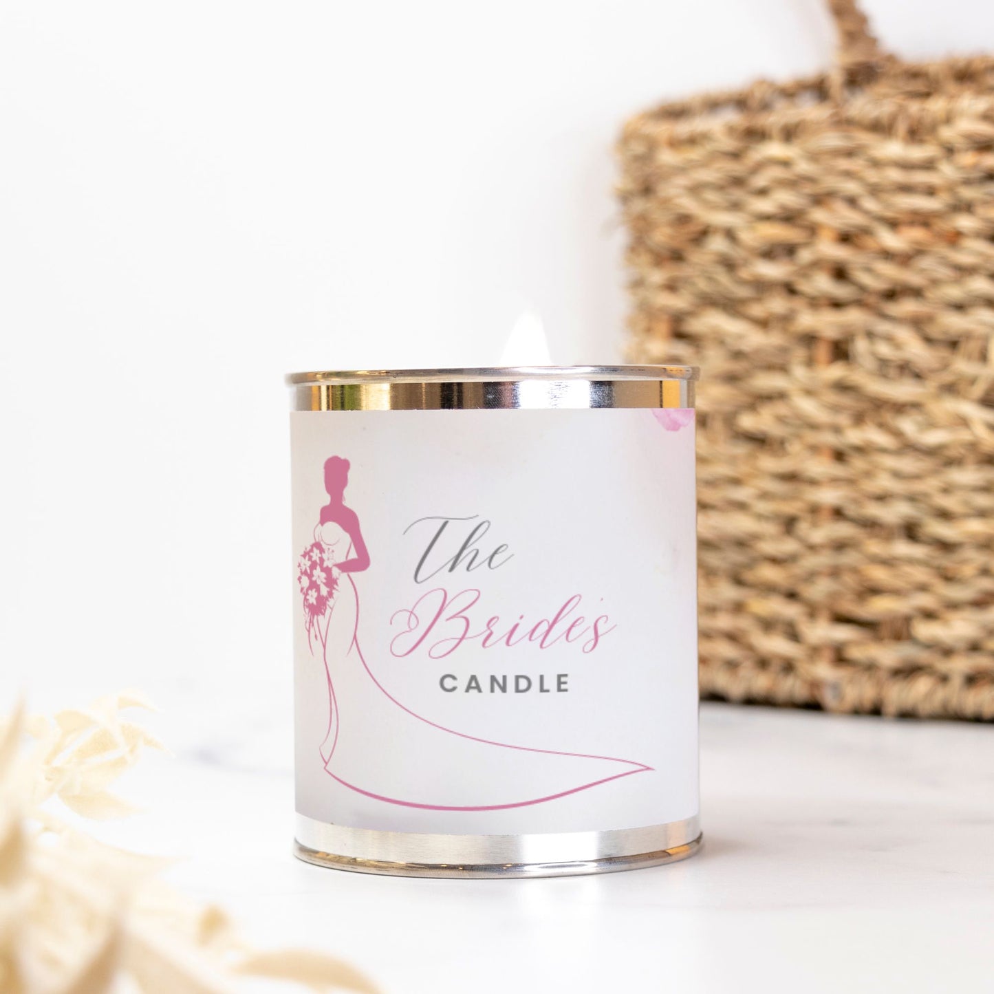 Wedding Bide's Candle Candle Paint Can (Hand Poured 16 oz.)