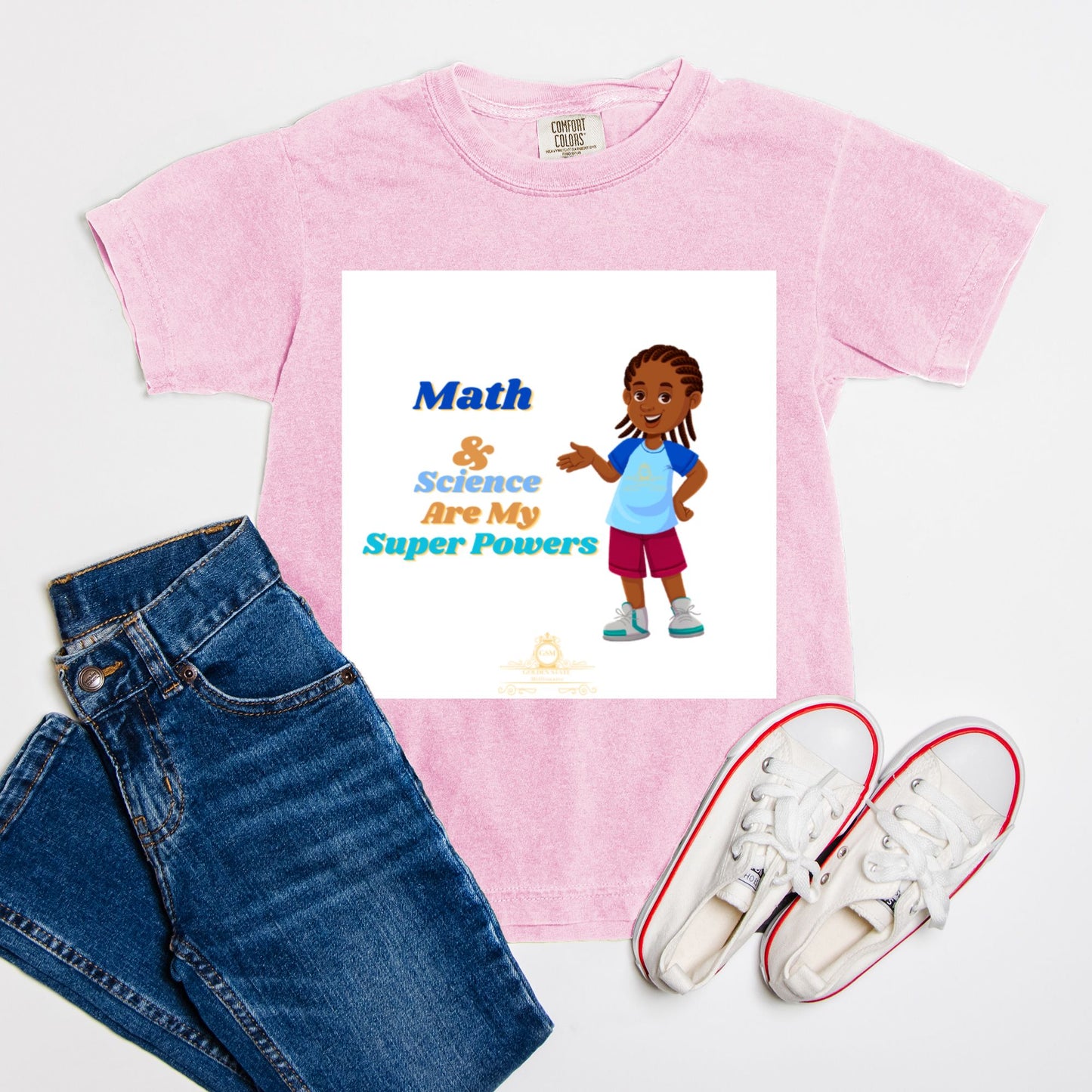 Kids African American Boys Comfort Color Youth Tee 9018
