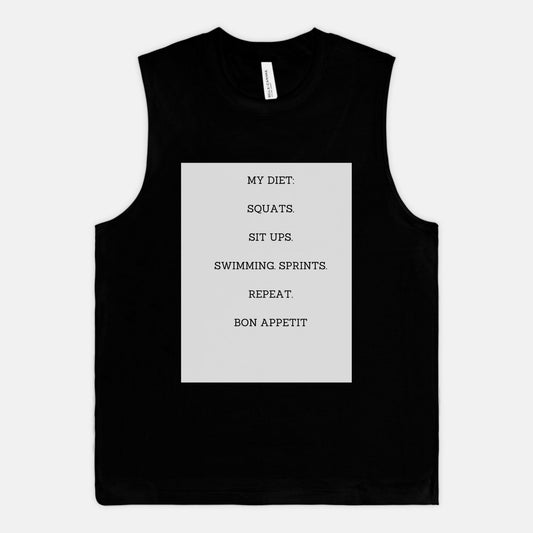 Gym Golden State Original Design Jersey Muscle Tank