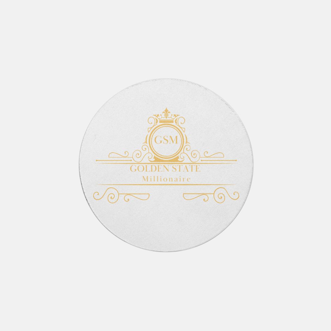 Goldens State Millionaire Coaster Neoprene Back (Round) 4PK