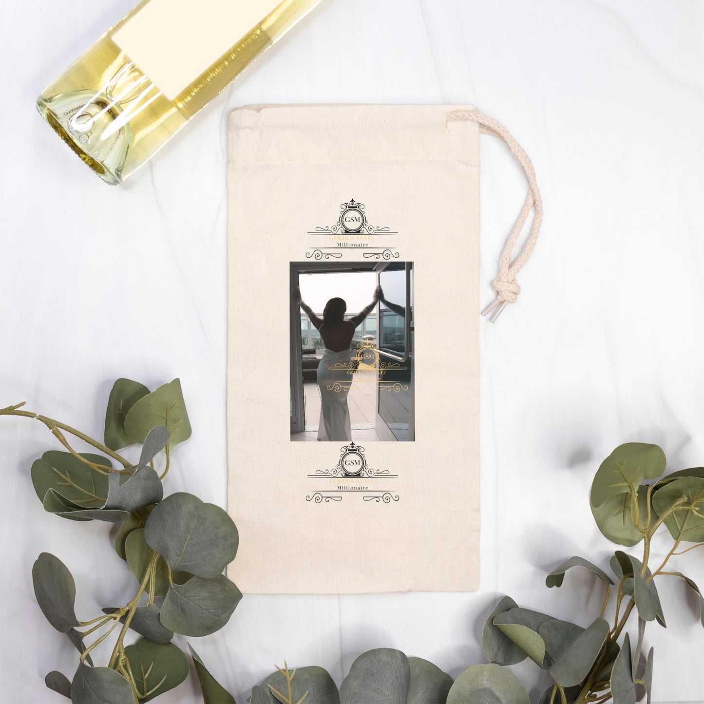 Golden State Model Wine Bag (Canvas)