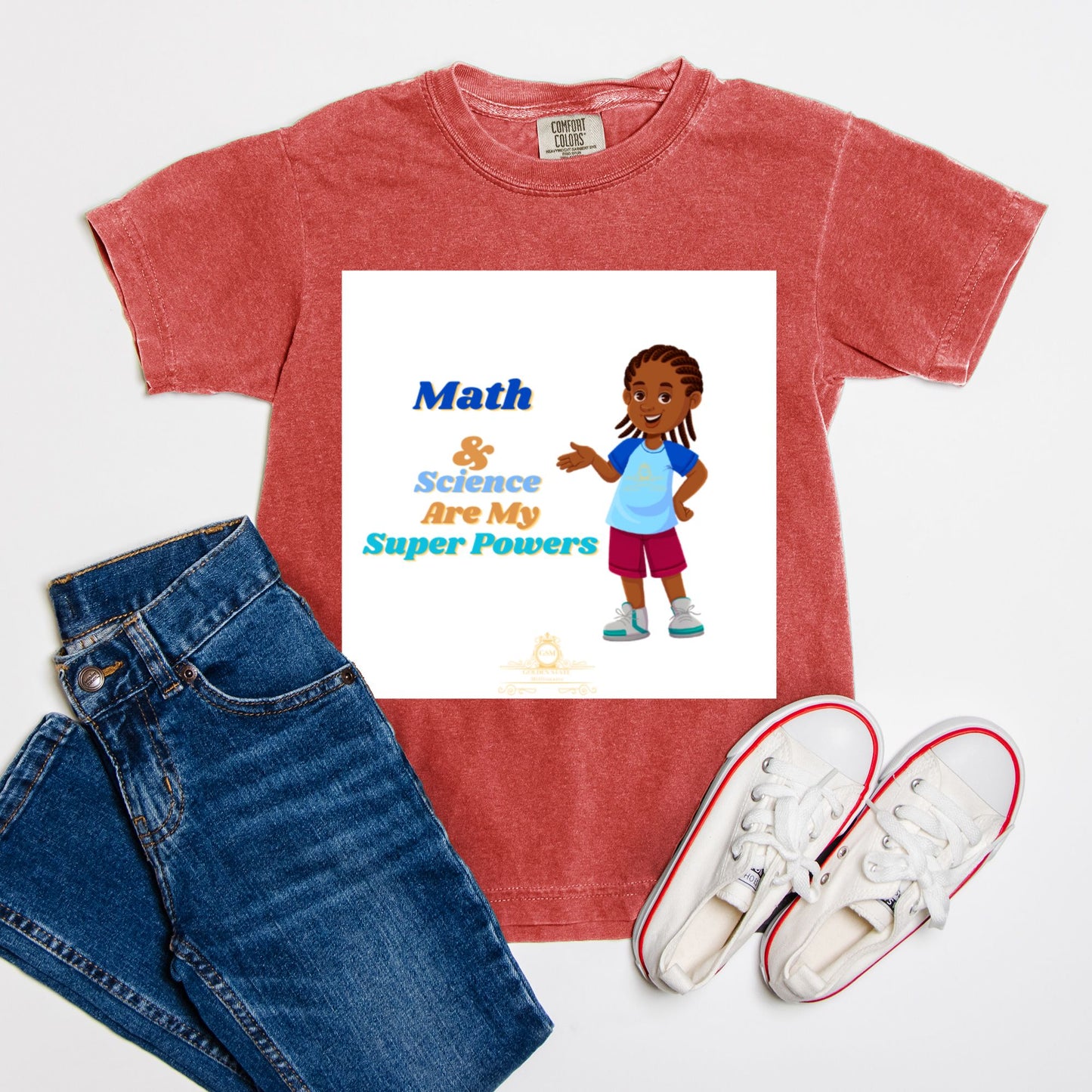 Kids African American Boys Comfort Color Youth Tee 9018
