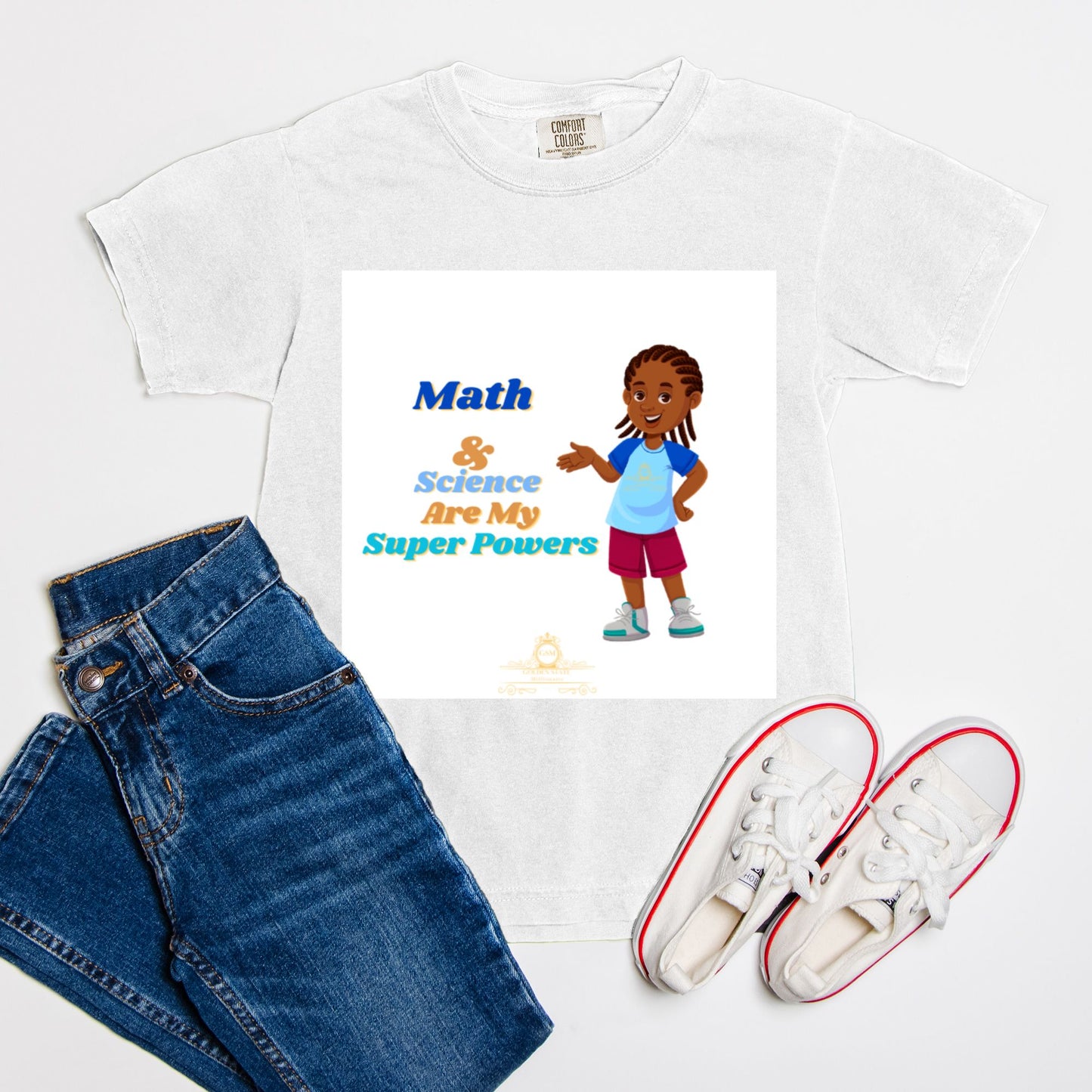 Kids African American Boys Comfort Color Youth Tee 9018