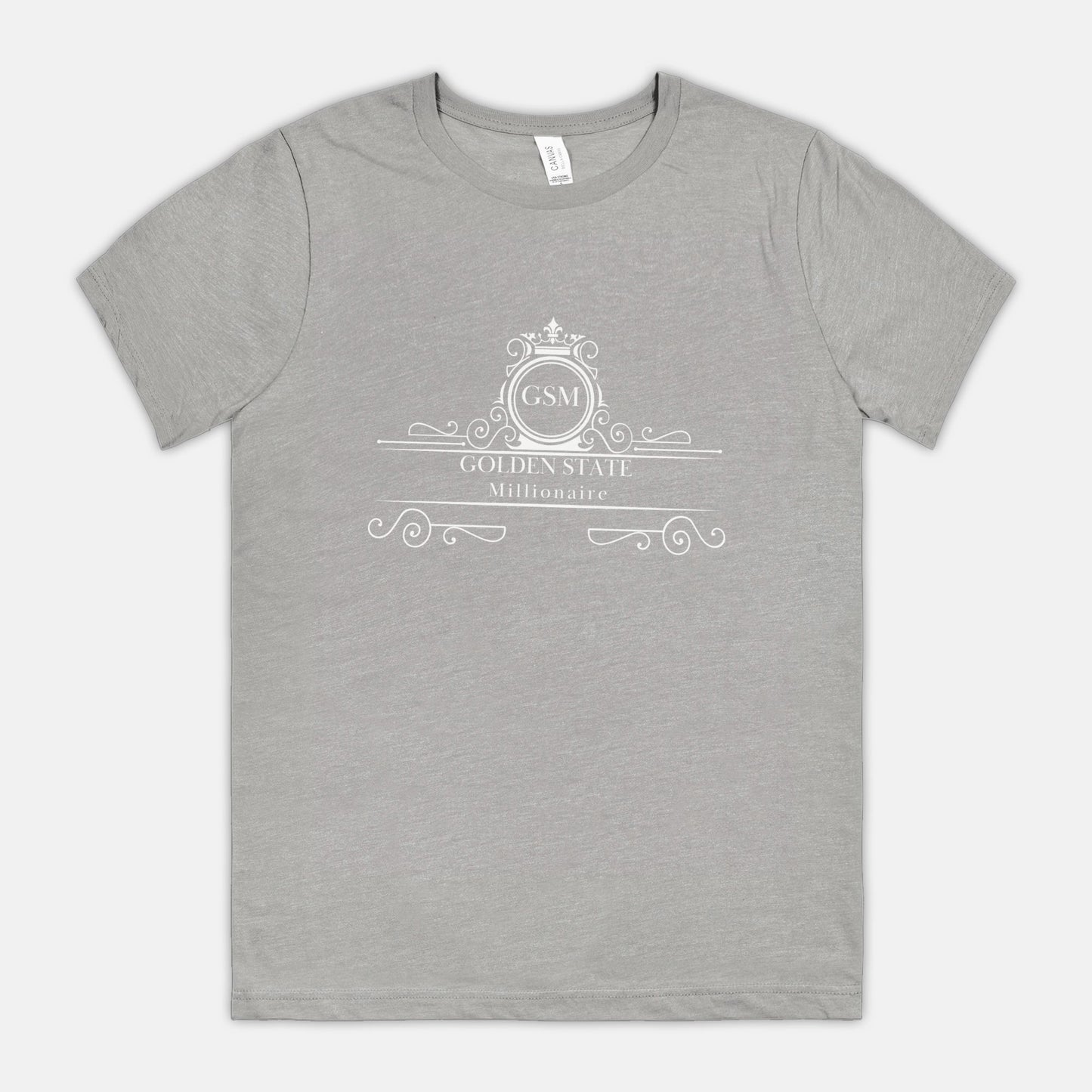 Golden State Millionaire with White logo Unisex Tee