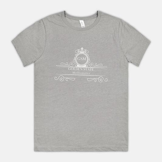 Golden State Millionaire with White logo Unisex Tee