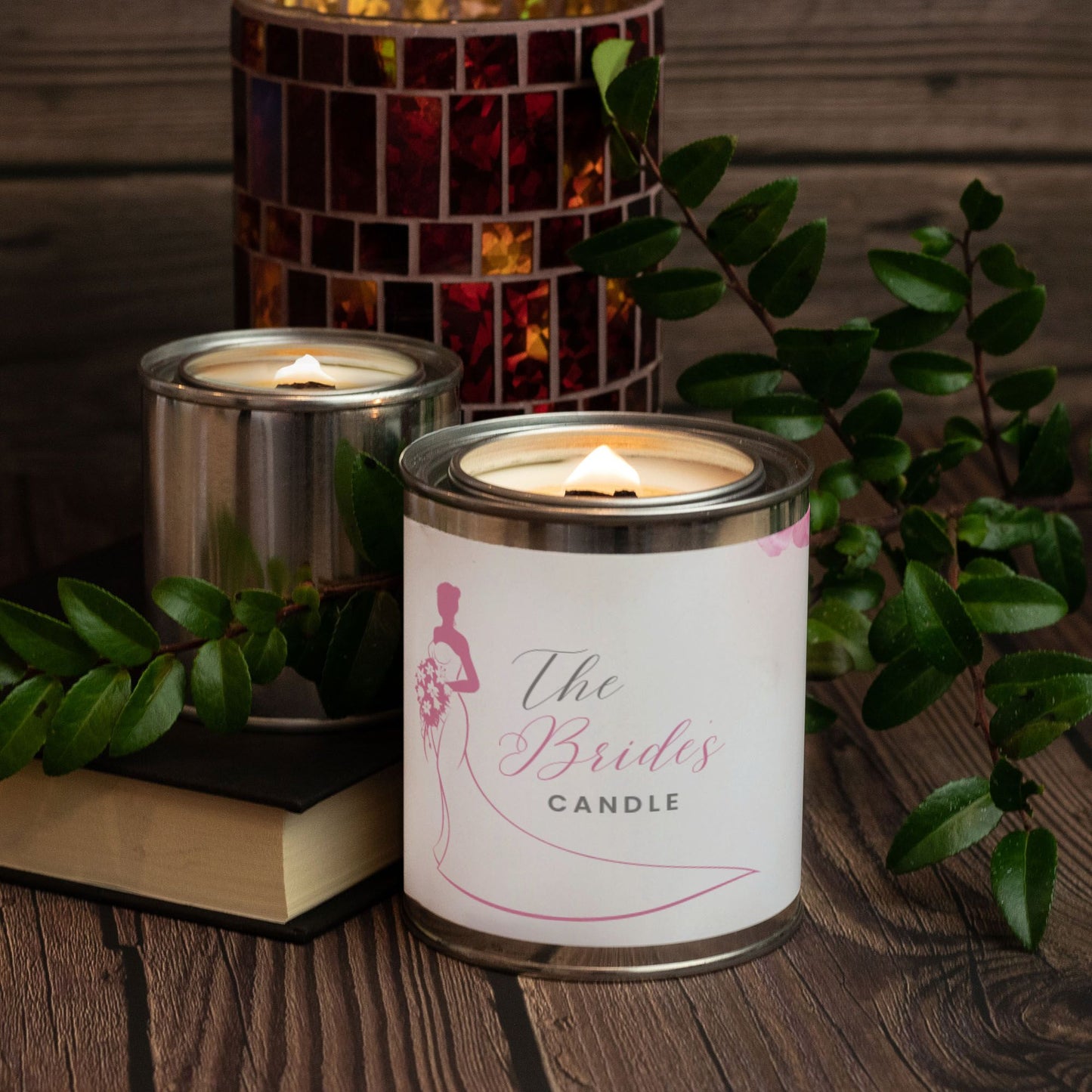 Wedding Bide's Candle Candle Paint Can (Hand Poured 16 oz.)