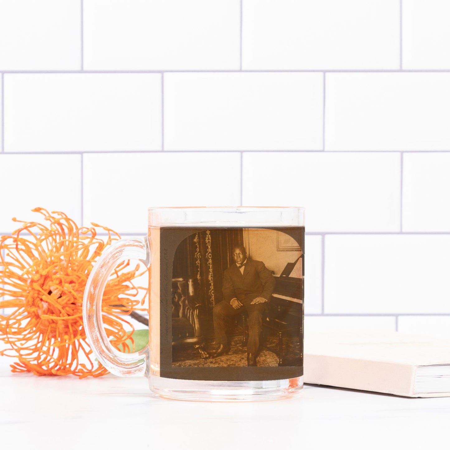 Jack Johnson African American Boxer Mug Glass