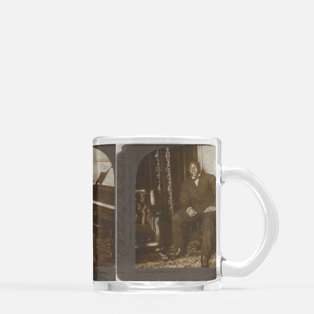 Jack Johnson African American Boxer Mug Glass