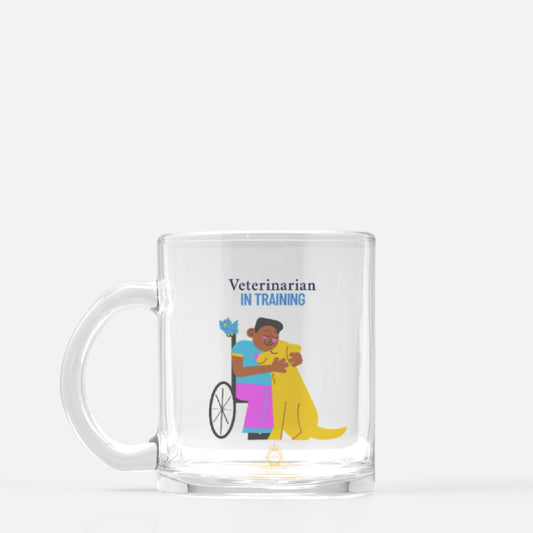 Veterinarian In Training Glass Mug
