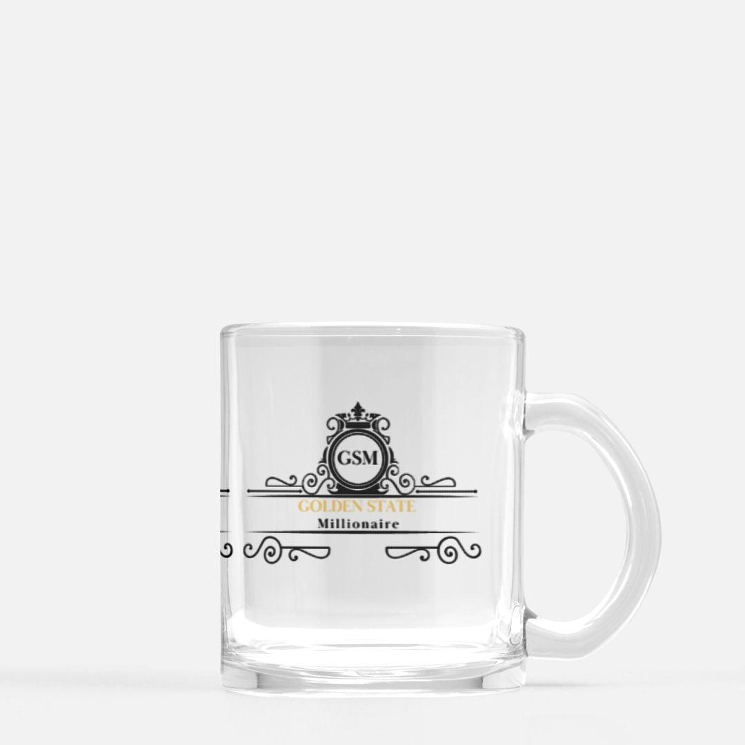 A Golden State Millionaire Glass Mug