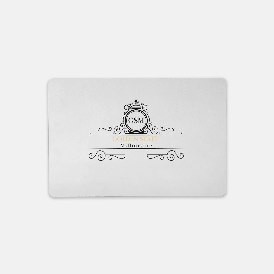 Golden State Millionaire Desk Mat – Small (18″ x 12″)