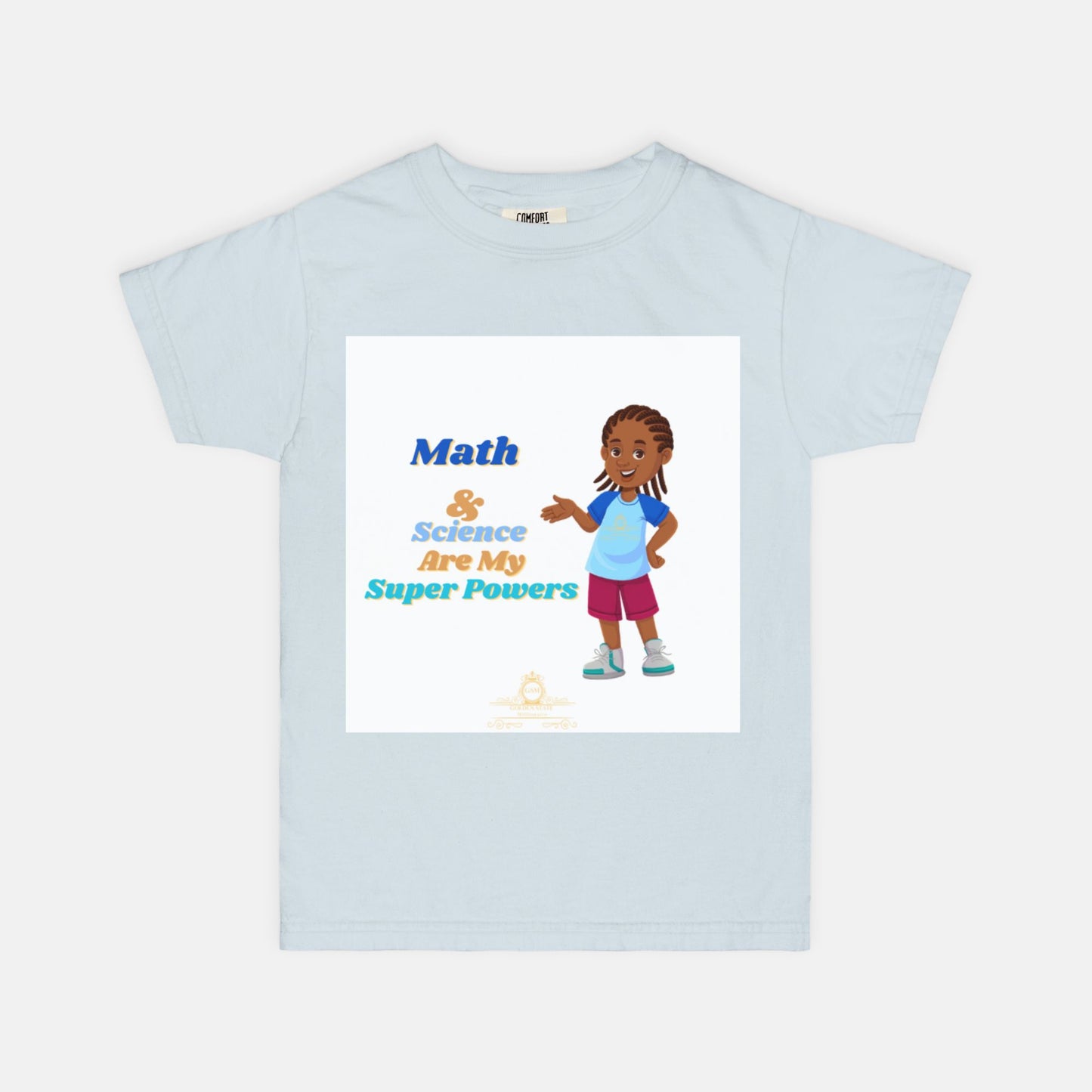 Kids African American Boys Comfort Color Youth Tee 9018