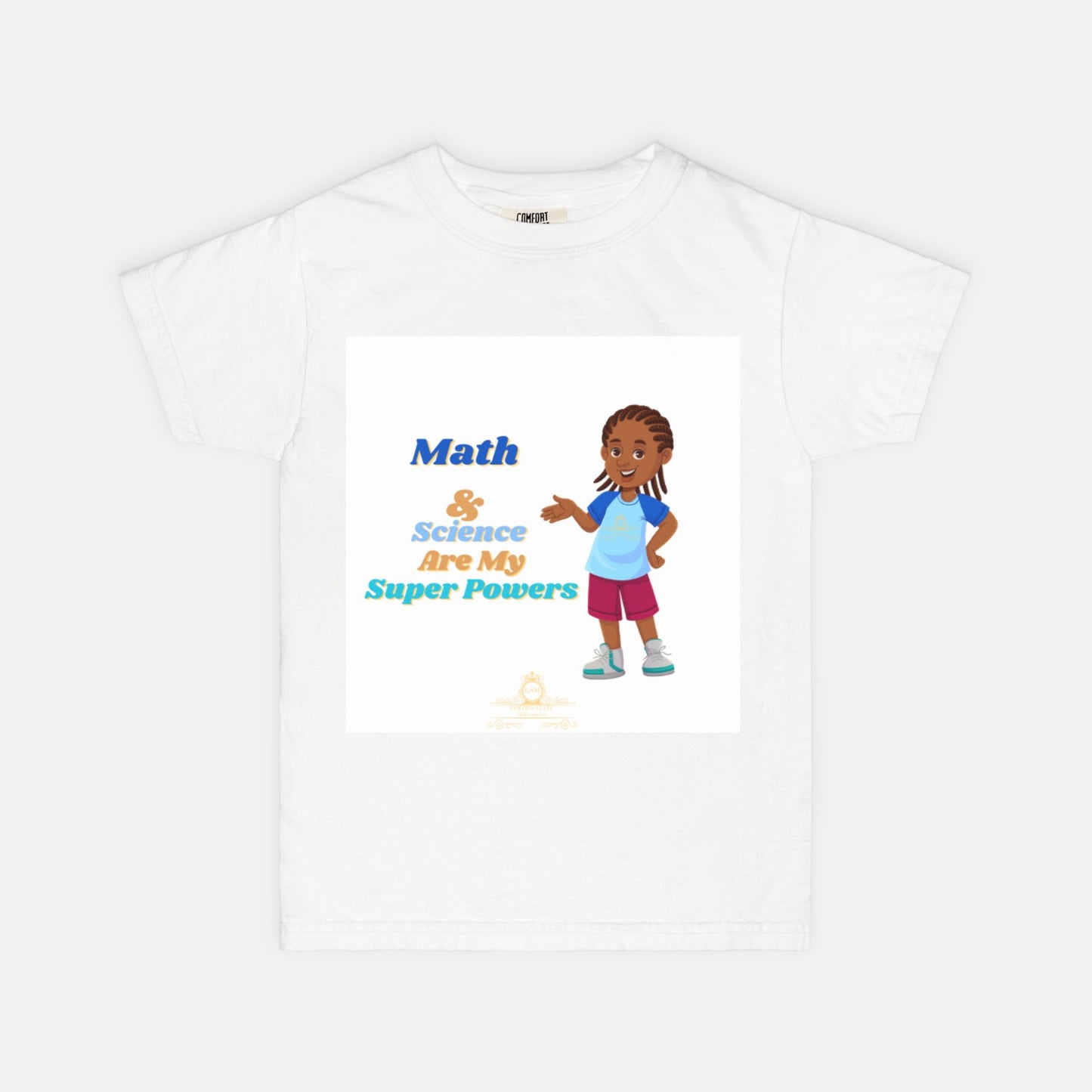Kids African American Boys Comfort Color Youth Tee 9018