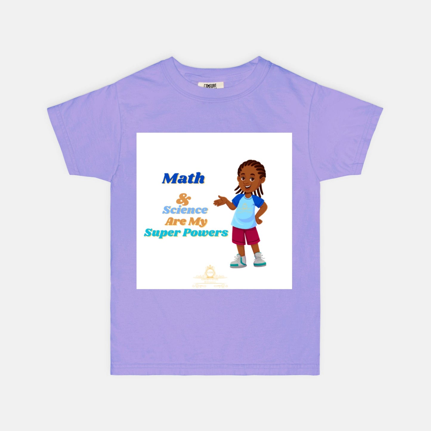 Kids African American Boys Comfort Color Youth Tee 9018